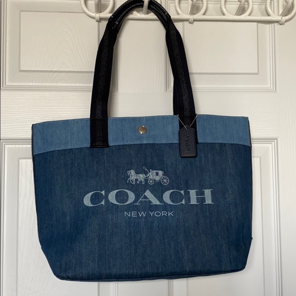 New Denim Coach Bag